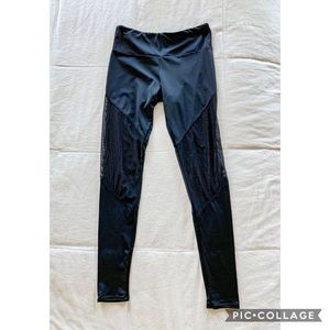 [LAST CHANCE] ONZIE | Black Mesh Panel Leggings